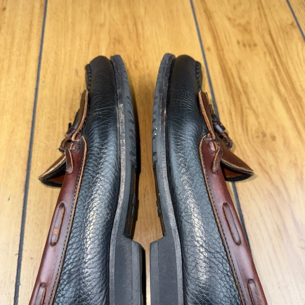 Allen Edmonds Nashua‎ Tassel Loafers Dress Shoes Mens Size 11 D Brown Black